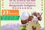 Todo listo para la Feria de Intercambio de Experiencias del modelo Educativo kankuamo” en La Mina