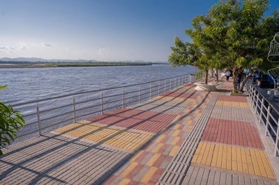El turismo de La Gloria (Cesar) se potencia con la segunda fase del Parque Lineal