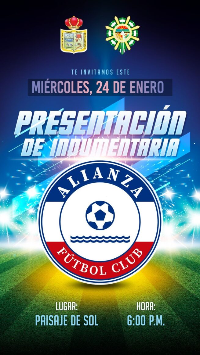 Este miércoles será la presentación oficial de Alianza FC