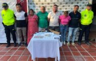 Con la captura de seis personas en Curumaní, desmantelan la banda “Los Tigres”