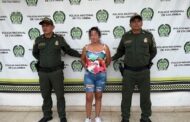 Cayó mujer en Aguachica por los delitos de concierto para delinquir y extorsión agravada
