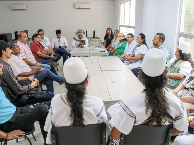 El Sena Étnico es la esperanza para los procesos educativos con enfoque diferencial, dice líder indígena arhuaca