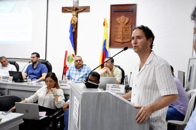 Agente Especial de Emdupar presentó situación de la empresa ante el Concejo de Valledupar