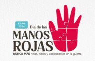 Día de las Manos Rojas: por un mundo donde la infancia no sea reclutada para la guerra