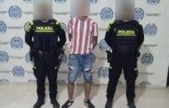 Lo capturan en Valledupar por hurto calificado agravado