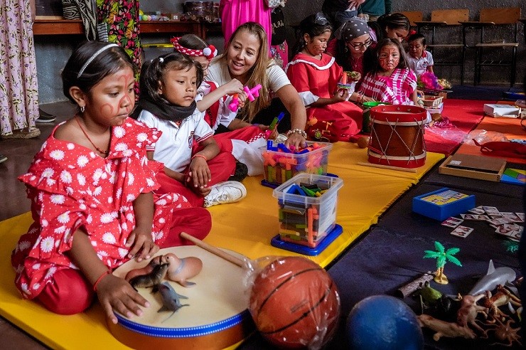 MinEducación fortalece la formación para cientos de niños y niñas de primera infancia en La Guajira