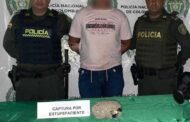 Cayó con 500 gramos de base de cocaína en Agustín Codazzi