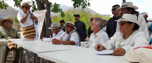 MinDefensa examinará la ruta de retorno de la comunidad wiwa a la Sierra Nevada de Santa Marta