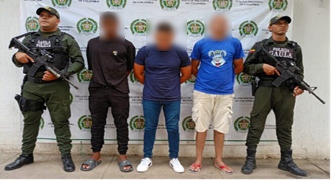 Capturados por secuestro y extorsión a comerciantes y ganaderos