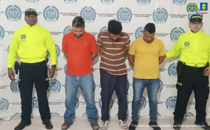 Cárcel para tres presuntos responsables del hurto a una empresa de apuestas en el Cesar