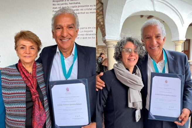UNAL destaca a Rodolfo Quintero Romero por su impulso a la creación de la Sede de la Paz
