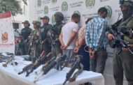En La Guajira, capturados tres sujetos e incautado material de guerra que pertenecería al GAO Clan del Golfo