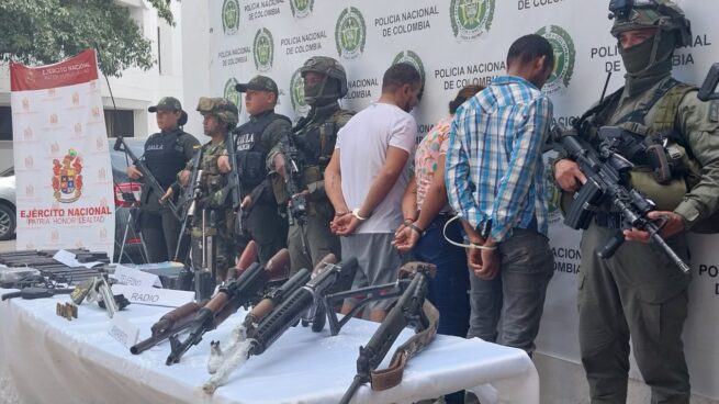 En La Guajira, capturados tres sujetos e incautado material de guerra que pertenecería al GAO Clan del Golfo
