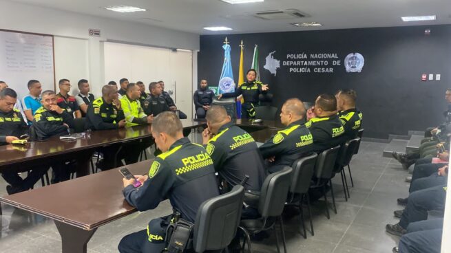 Policía Cesar capacita a sus uniformados sobre prevención del daño antijurídico
