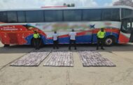Policía incautó 300 kilos de cocaína ocultos en un bus En La Guajira
