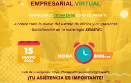 Sena Cesar participará de Encuentro Empresarial Virtual