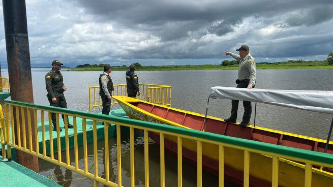 Refuerza controles en el Muelle Turístico de la Ciénaga de la Zapatosa de Chimichagua