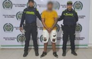 Por homicidio agravado y porte de arma de fuego, capturado hombre en Valledupar