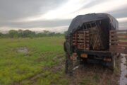 Neutralización de válvula Ilícita e incautación de 315 galones de Hidrocarburos en zona rural de Aguachica
