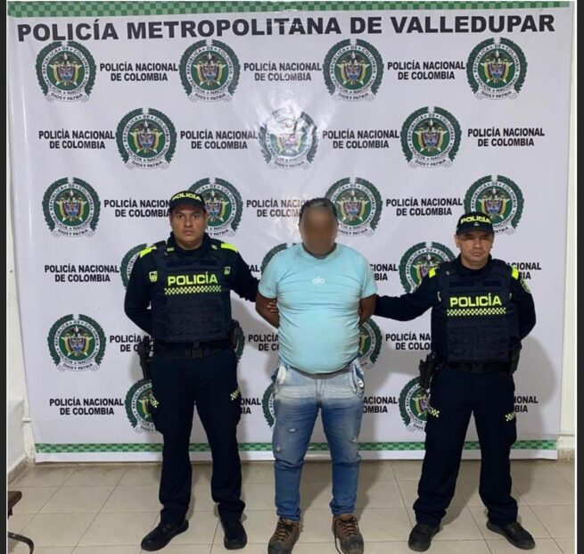 Cayó hombre en Valledupar por el delito de concierto para delinquir agravado
