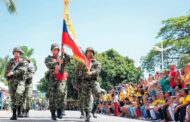 A disfrutar en familia el desfile militar del 20 de julio en Valledupar