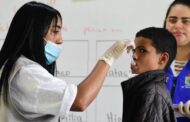 En El Jabo, Secretaría de Salud atendió a estudiantes con jornada de desparasitación