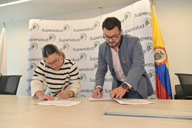 Supersalud y Supersolidaria suscribieron memorando para fortalecer la inspección vigilancia y control en el sistema de salud