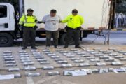 Descubren cargamento de cocaína escondido en un furgón en Becerril