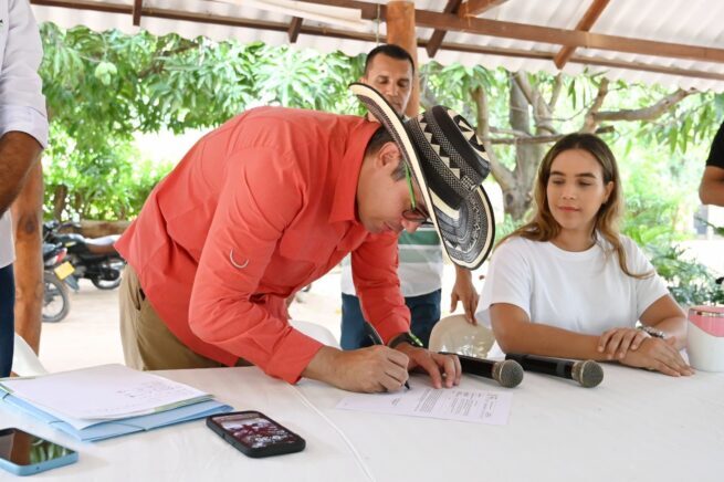 Jóvenes de El Alto de la Vuelta trabajarán en pro del agro vallenato