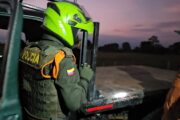 El trabajo mancomunado de la Policía de Carabineros y Protección Ambiental, en el área rural de Valledupar