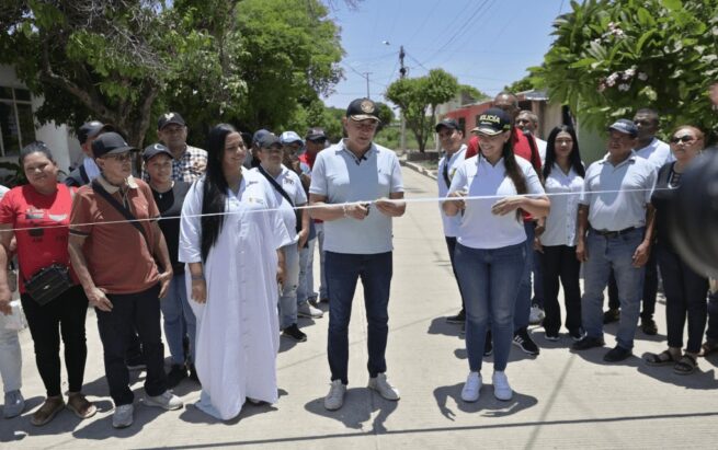 En Urumita, La Guajira, inauguradas vías financiadas por Prosperidad Social
