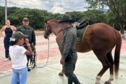 La Policía Metropolitana de Valledupar, celebró jornada de convivencia con tres niños de la ciudad