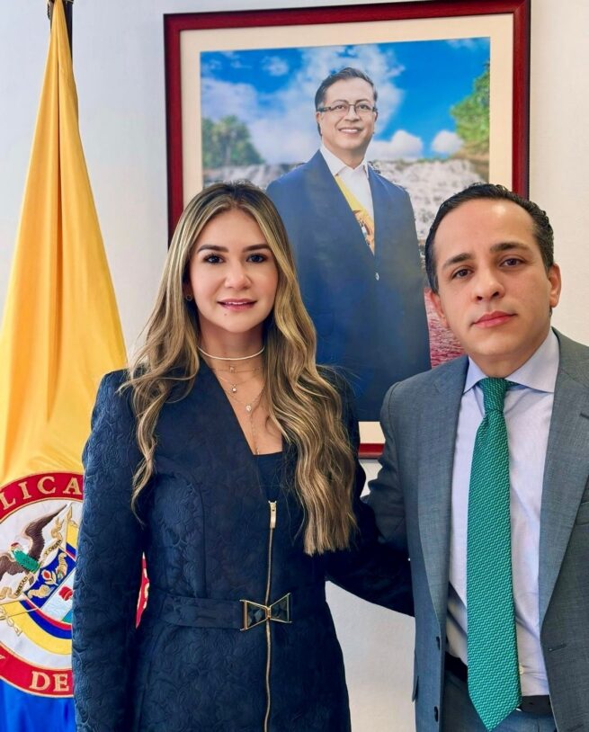 Gobernadora del Cesar se reunió con el director del DNP para gestionar proyectos