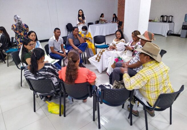 Círculos de la palabra para el cuidado de la niñez wayúu en La Guajira