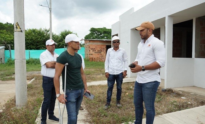 Contraloría y DNP revisaron avances en proyectos de vivienda de La Jagua de Ibirico (Cesar)
