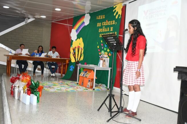 Trece colegios se reunieron alrededor de la lectura en concurso intercolegial liderado por Comfacesar
