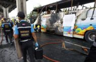 Más de 20 muertos tras el incendio de un autobús escolar cerca de Bangkok
