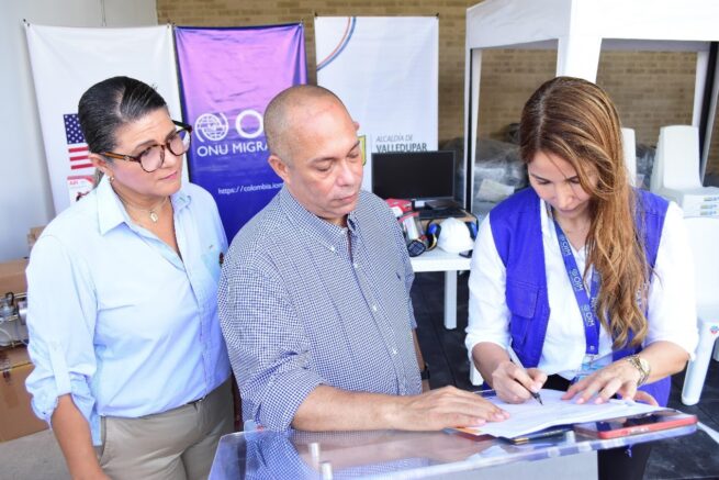Con el apoyo de la OIM, Alcaldía de Valledupar refuerza la salud pública