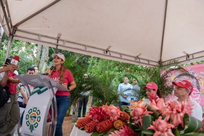 Gobernadora del Cesar hizo importantes anuncios para el desarrollo de Manaure