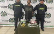 Capturado el “Cami” por tráfico de estupefacientes en el barrio La Granja de Valledupar