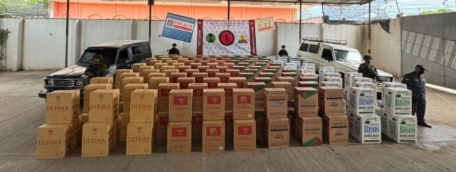 Incautados más de 10 millones de unidades de cigarrillos en La Guajira