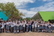 En La Gloria, gobernadora del Cesar inauguró varias obras