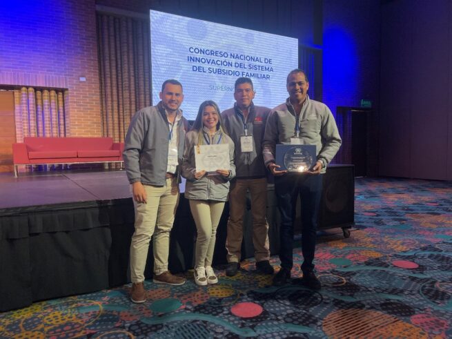 Comfacesar obtuvo reconocimiento en Congreso Nacional de Innovación de la Supersubsidio