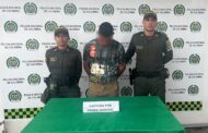 Capturado hombre por hurto calificado agravado y porte ilegal de armas de fuego en Codazzi