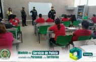 En Bosconia, Policía realizó campaña preventiva sobre violencia y consumo de sustancias psicoactivas