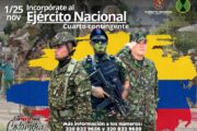 Abierta convocatoria para incorporarse al Ejército Nacional