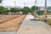 Las calles de Valledupar se transforman para recibir la Navidad sin polvo y estrenando vías