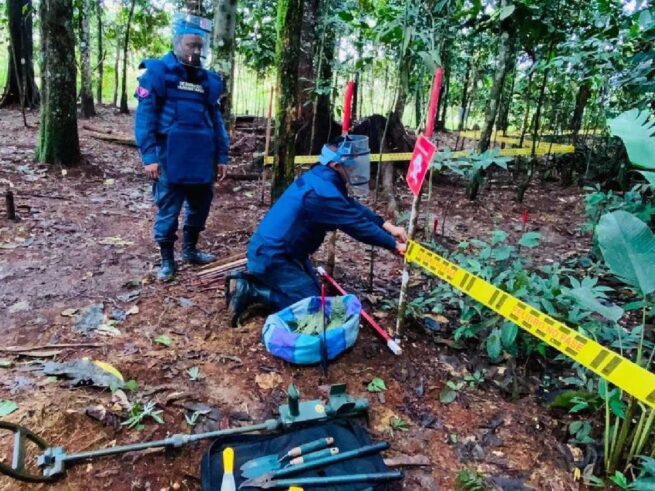 Tramitarán solicitudes de restitución de tierras en más de 300 hectáreas liberadas de mina antipersonas en 38 municipios