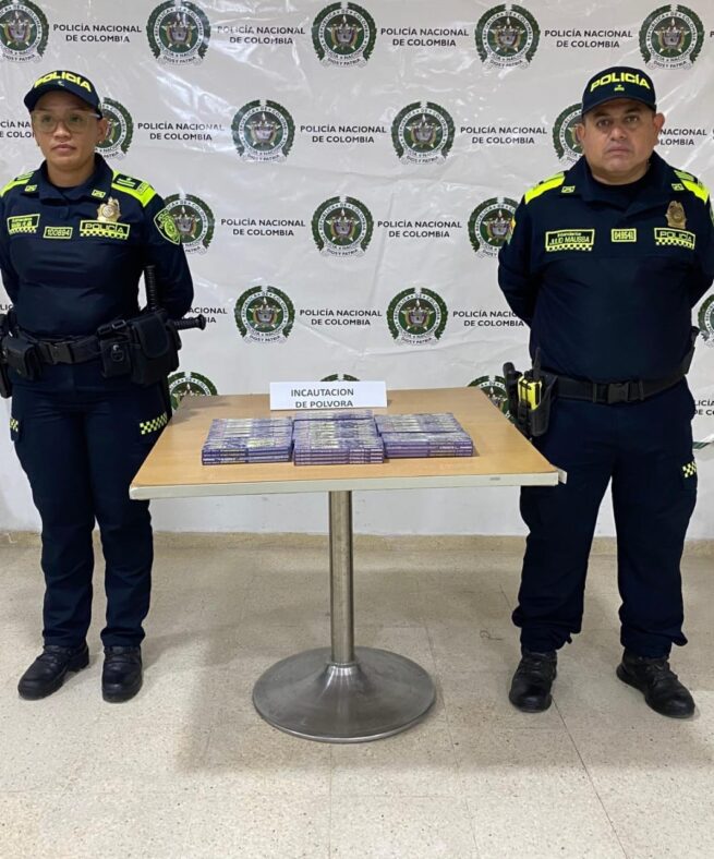 Incautan pólvora en La Jagua de Ibirico, Cesar
