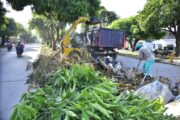 En la avenida Los Militares, en Valledupar, hubo intervención de limpieza y sensibilización